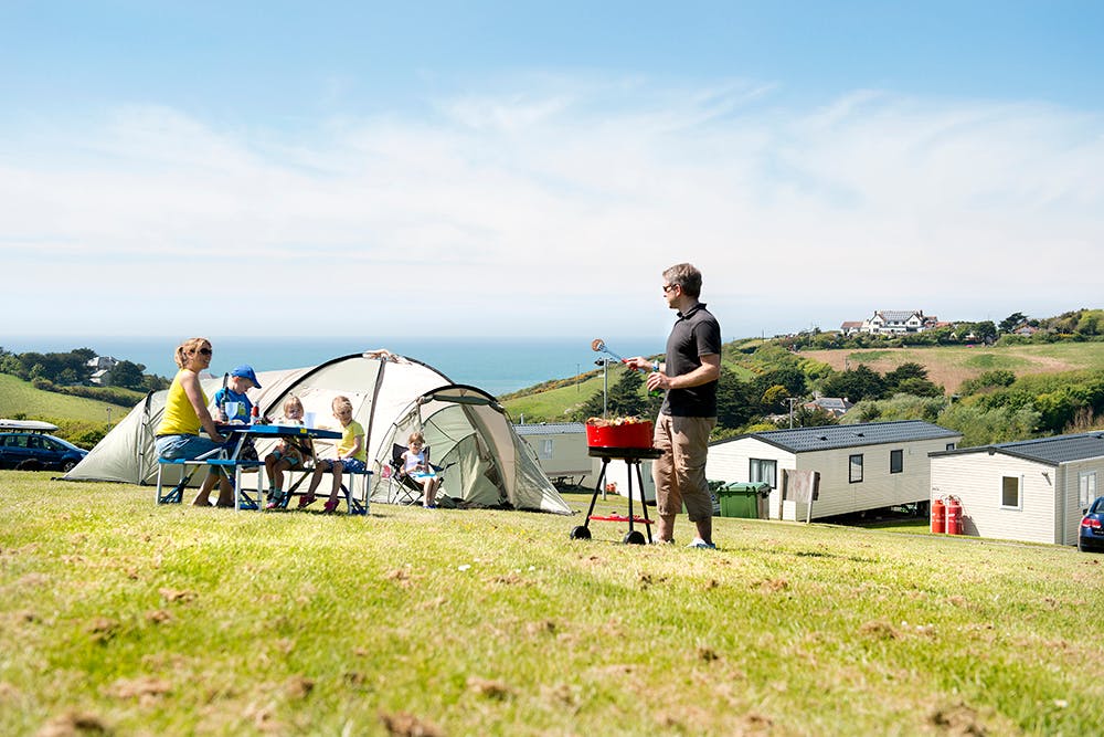 Camping pitch