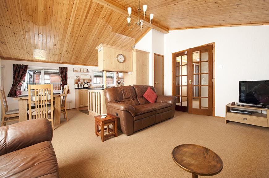 Living Room | 3 Bed Silver Lodge