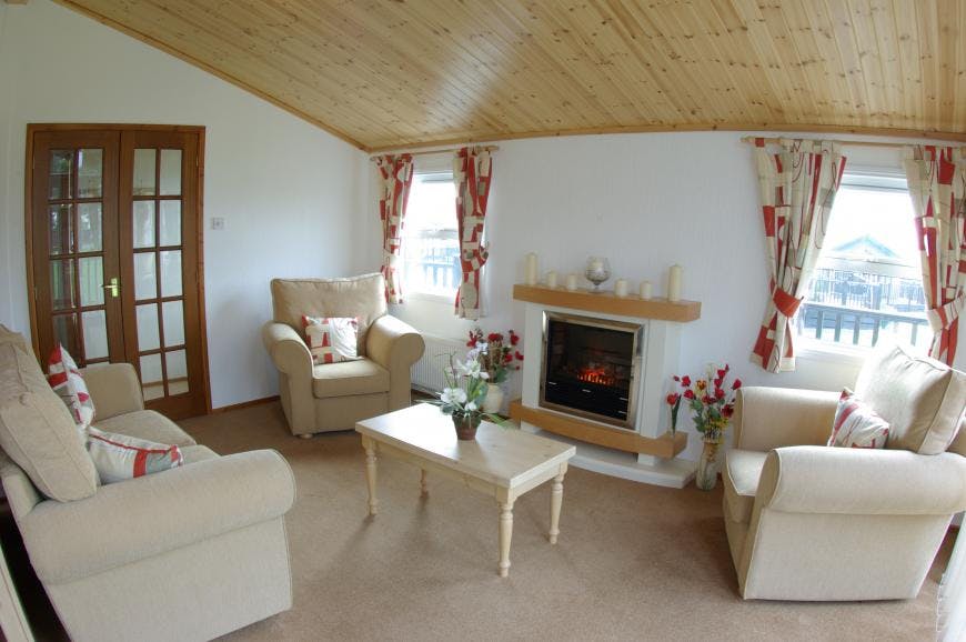 Living Area | 3 Bed Silver Lodge