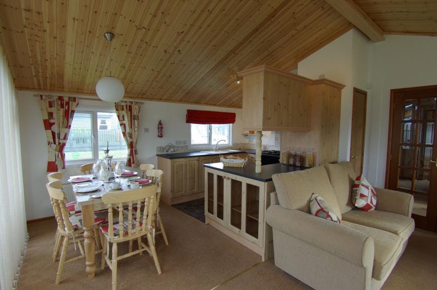 Living &amp;amp; Dining | 3 Bed Silver Lodge