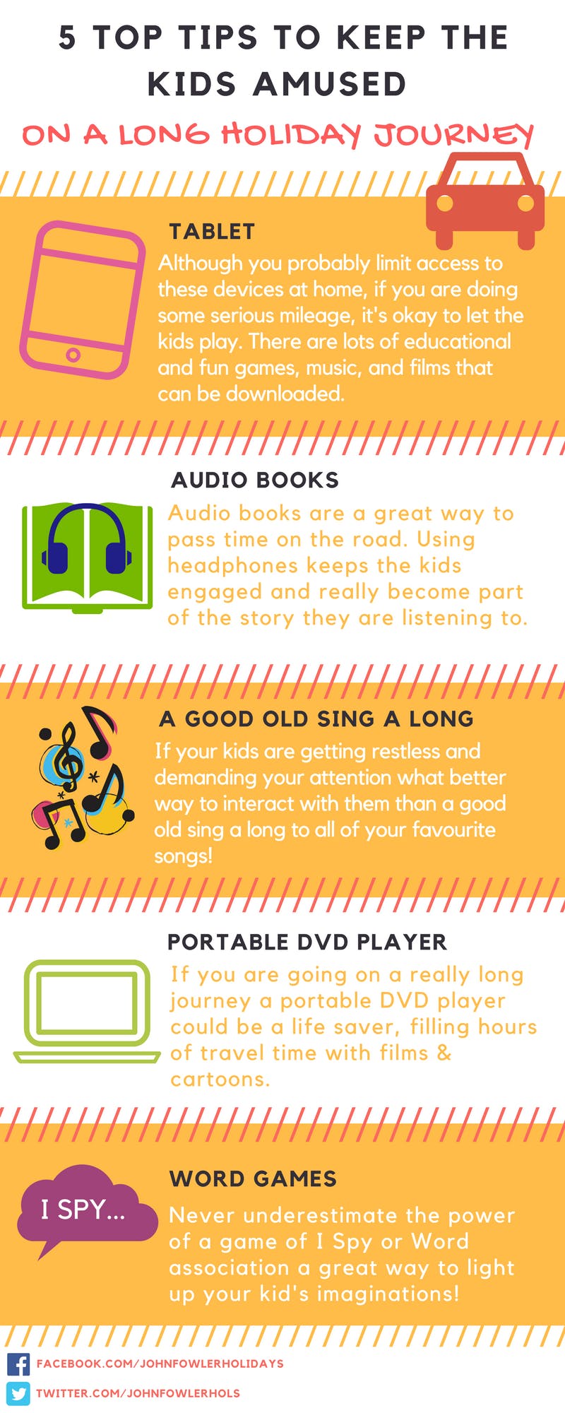 5 top tips to keep the kids amused
