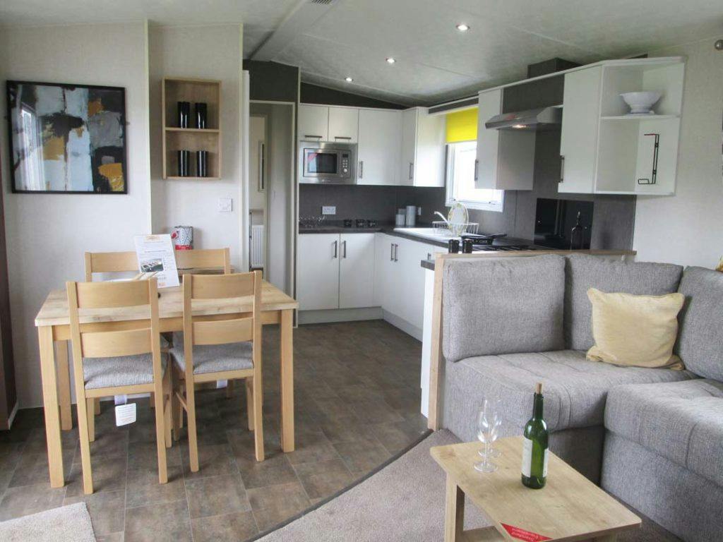 Lounge ¦ 2 Bed Silver Caravan Plus
