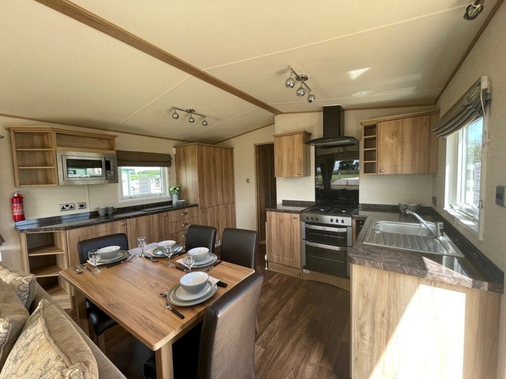 2 Bed Silver Caravan Plus