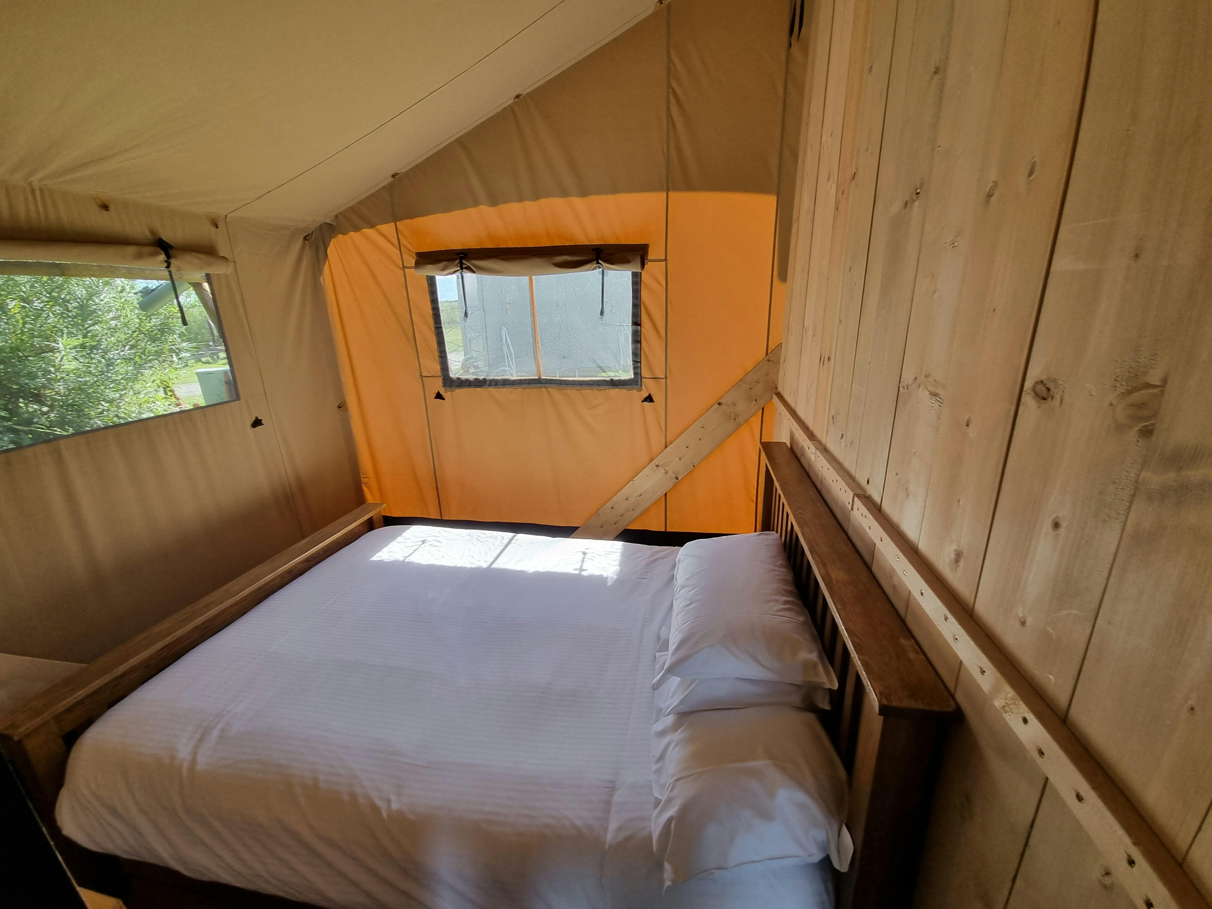 Double bedroom ¦ Safari Tent 6