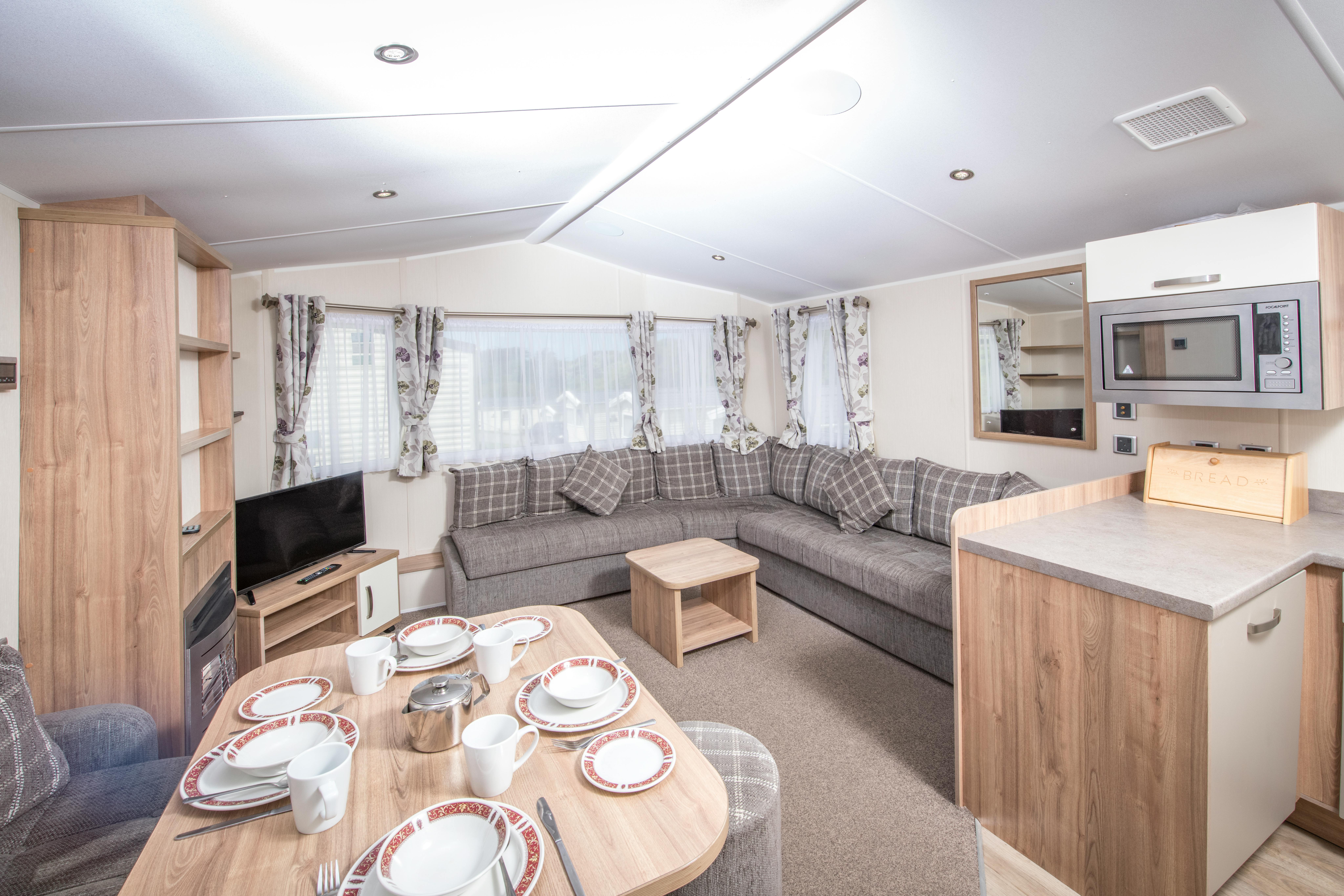 Living Area | Silver Caravan