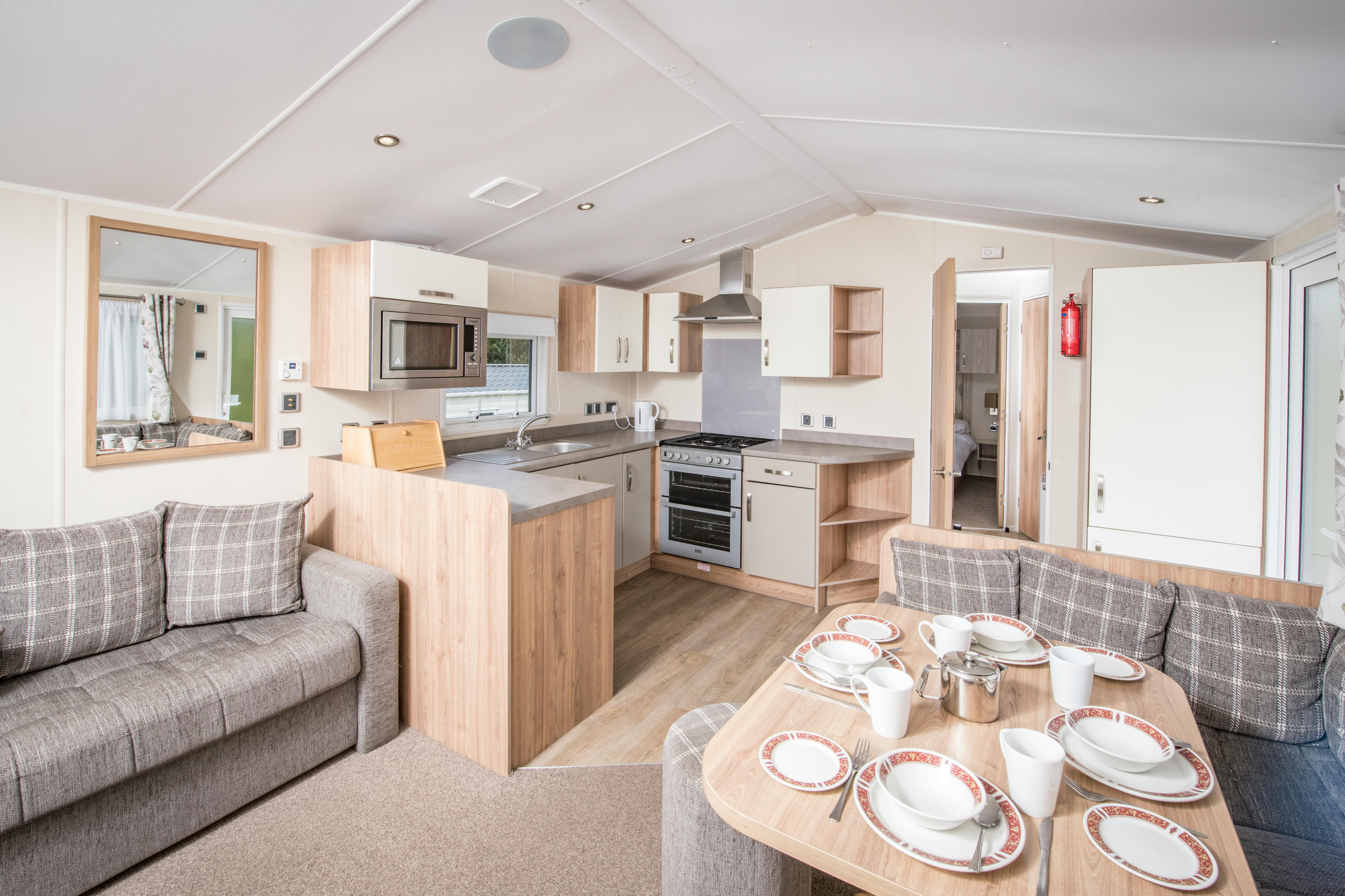 Living Area | Silver Caravan