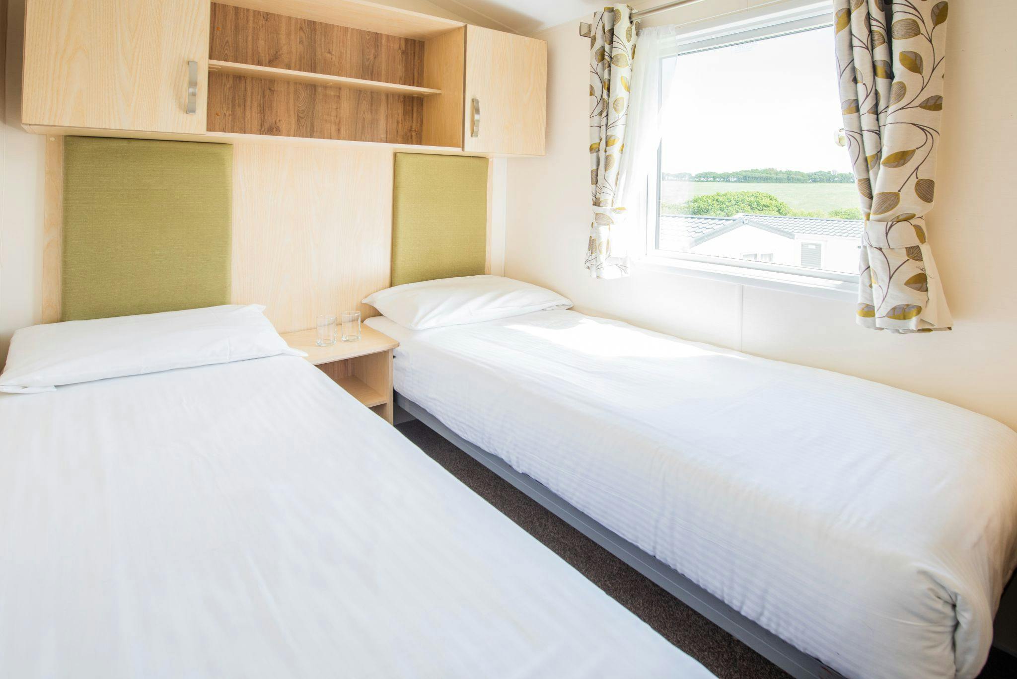 Twin Bedroom | Bronze Caravan
