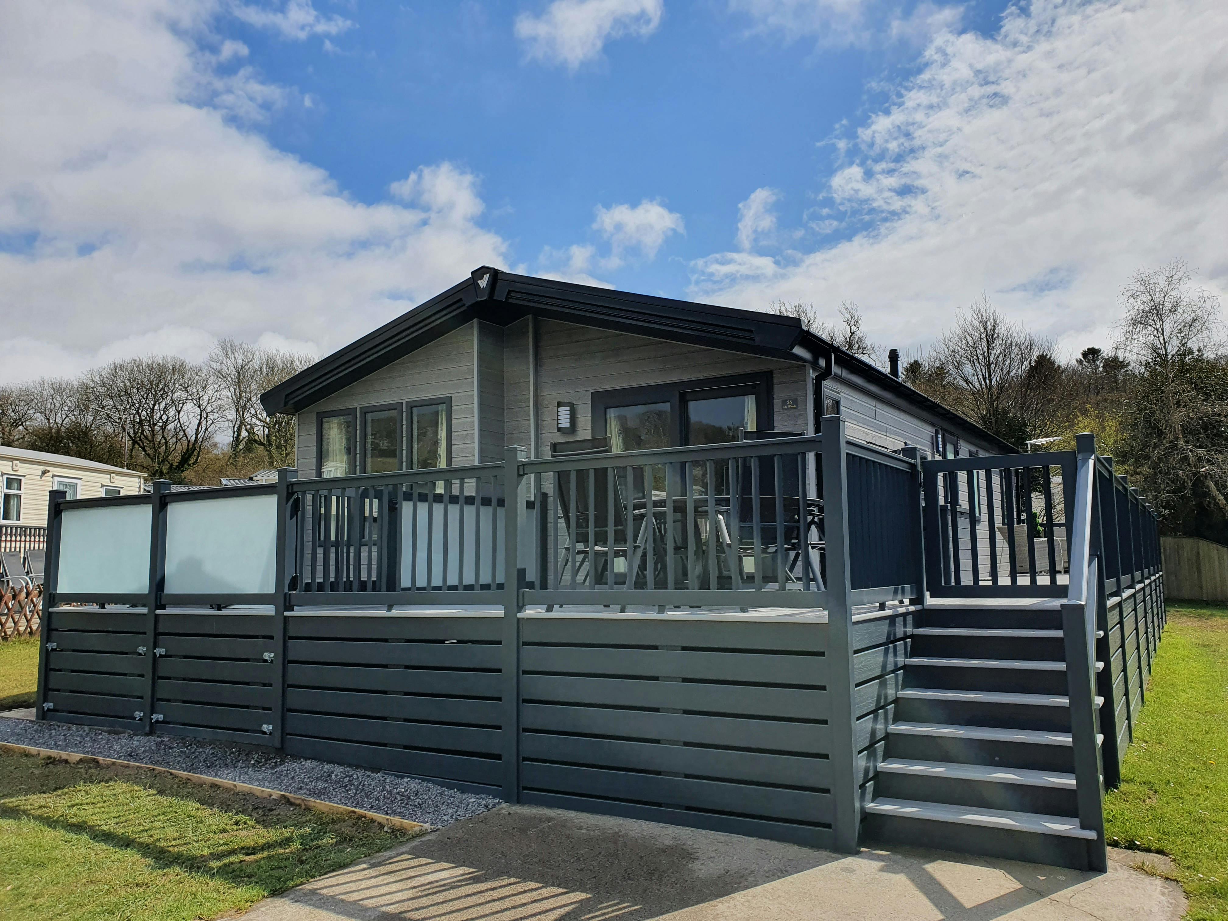 Alternative exterior ¦ 3 bed platinum lodge with hot tub