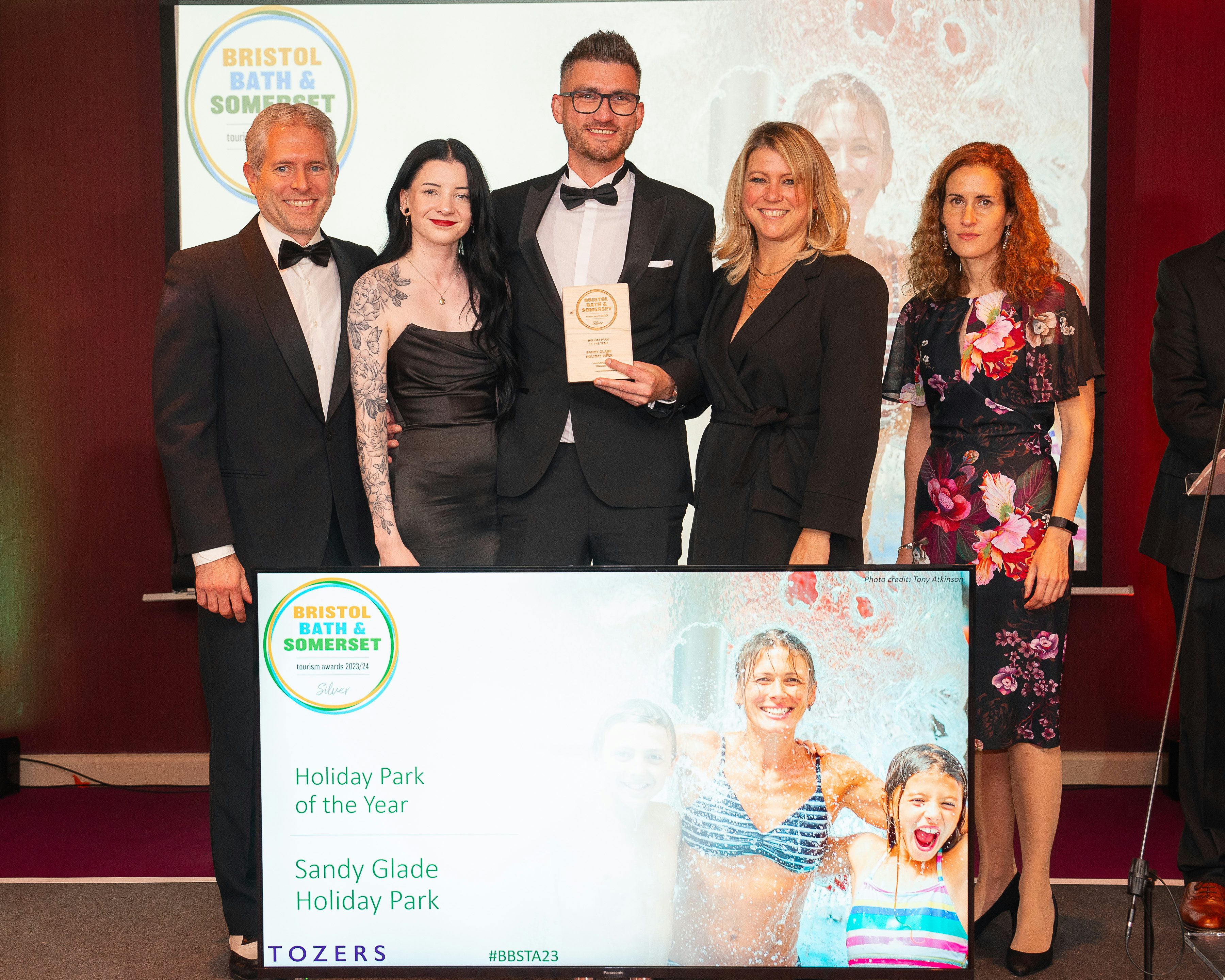 Sandy Glade Wins Somerset Tourism Award