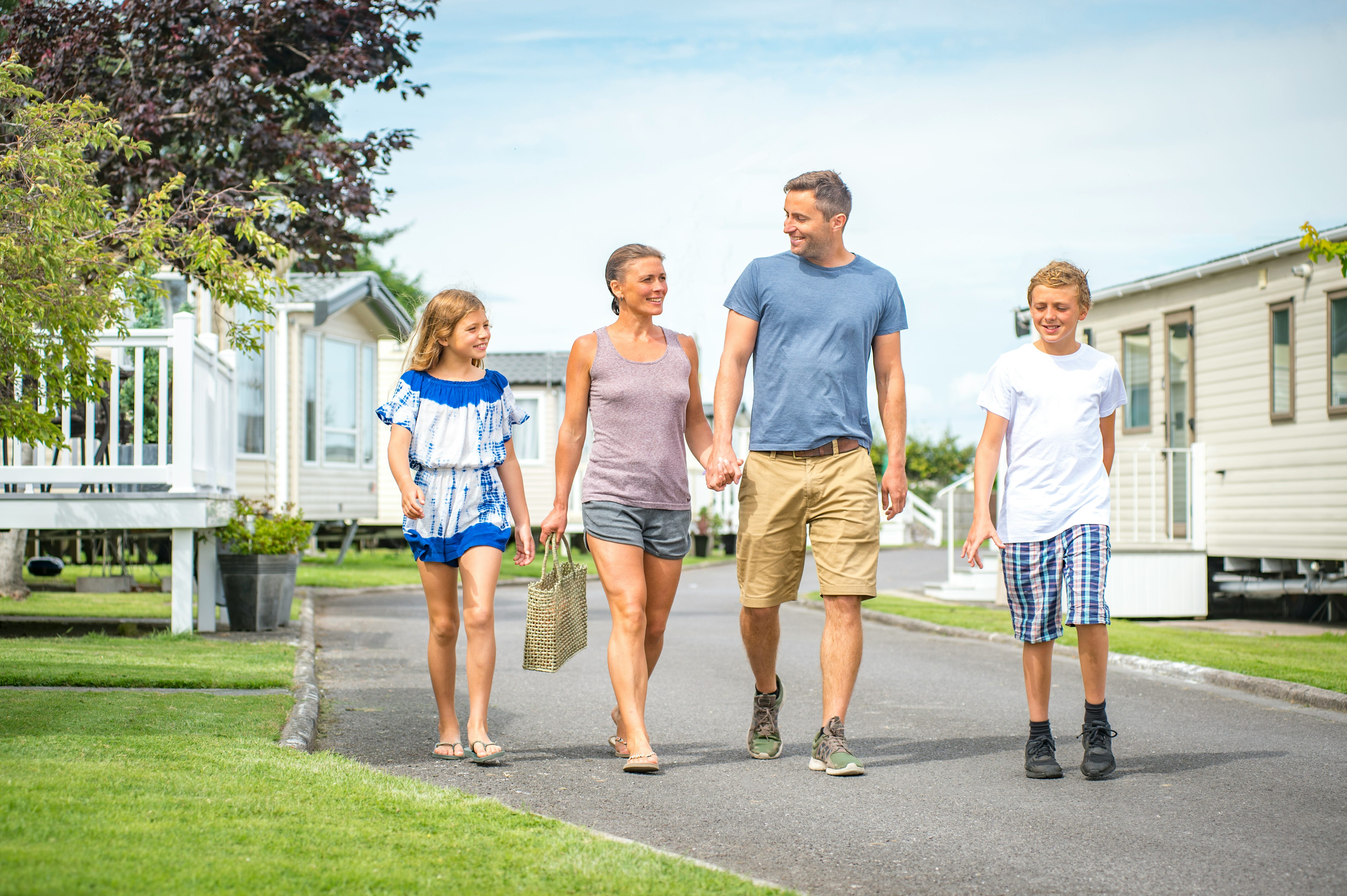 Pet-friendly family caravan and lodge holidays with hot tubs in the UK