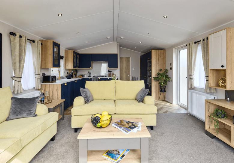 Lounge ¦ Luxury Caravan Holiday in Pembrokeshire