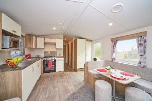 Kitchen ¦ Classic Pet Friendly Caravan in Bude