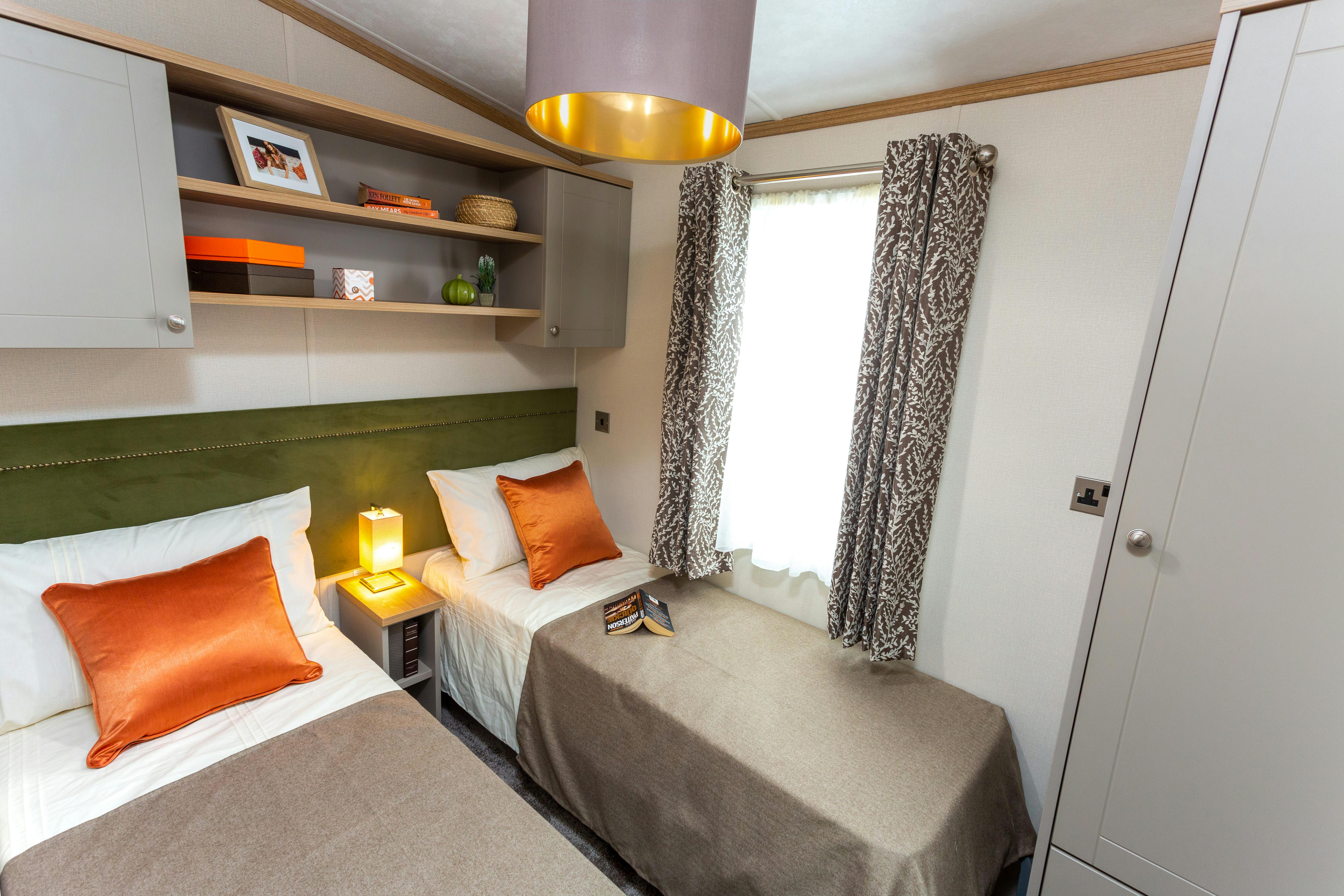 Twin room ¦ Luxury Caravan Holiday in Pembrokeshire