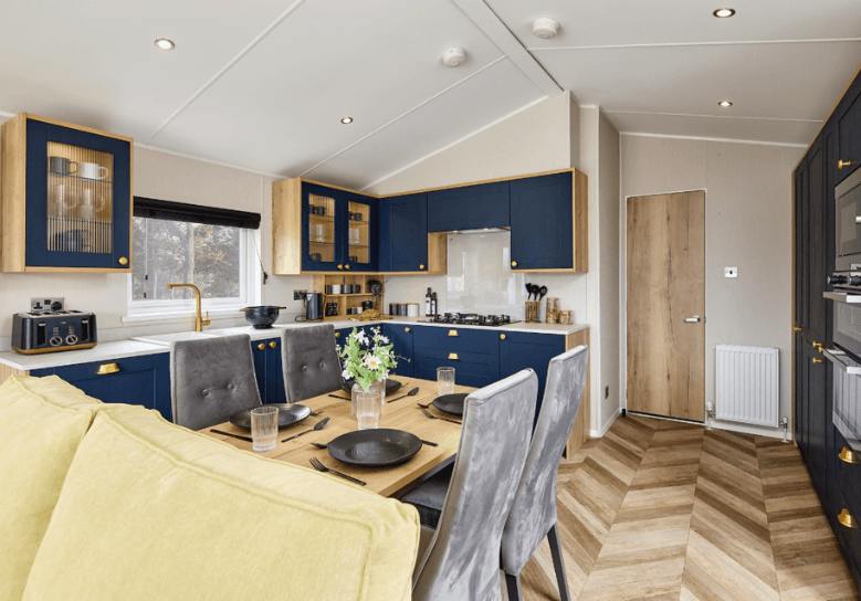 Kitchen ¦ Luxury Caravan Holiday in Pembrokeshire