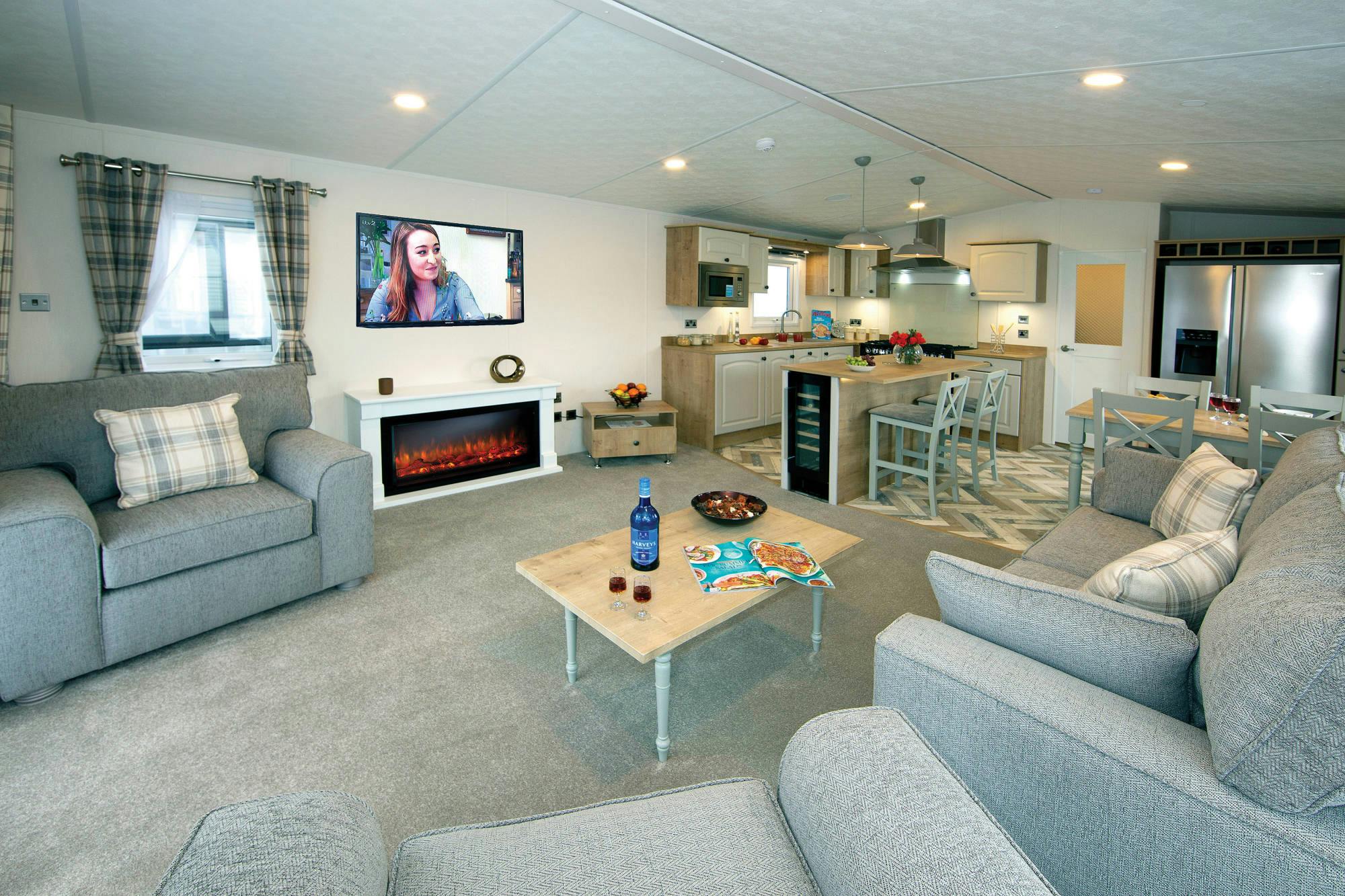Living Area ¦ Platinum Exclusive Caravan