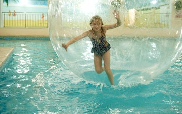 Free water zorbing fun