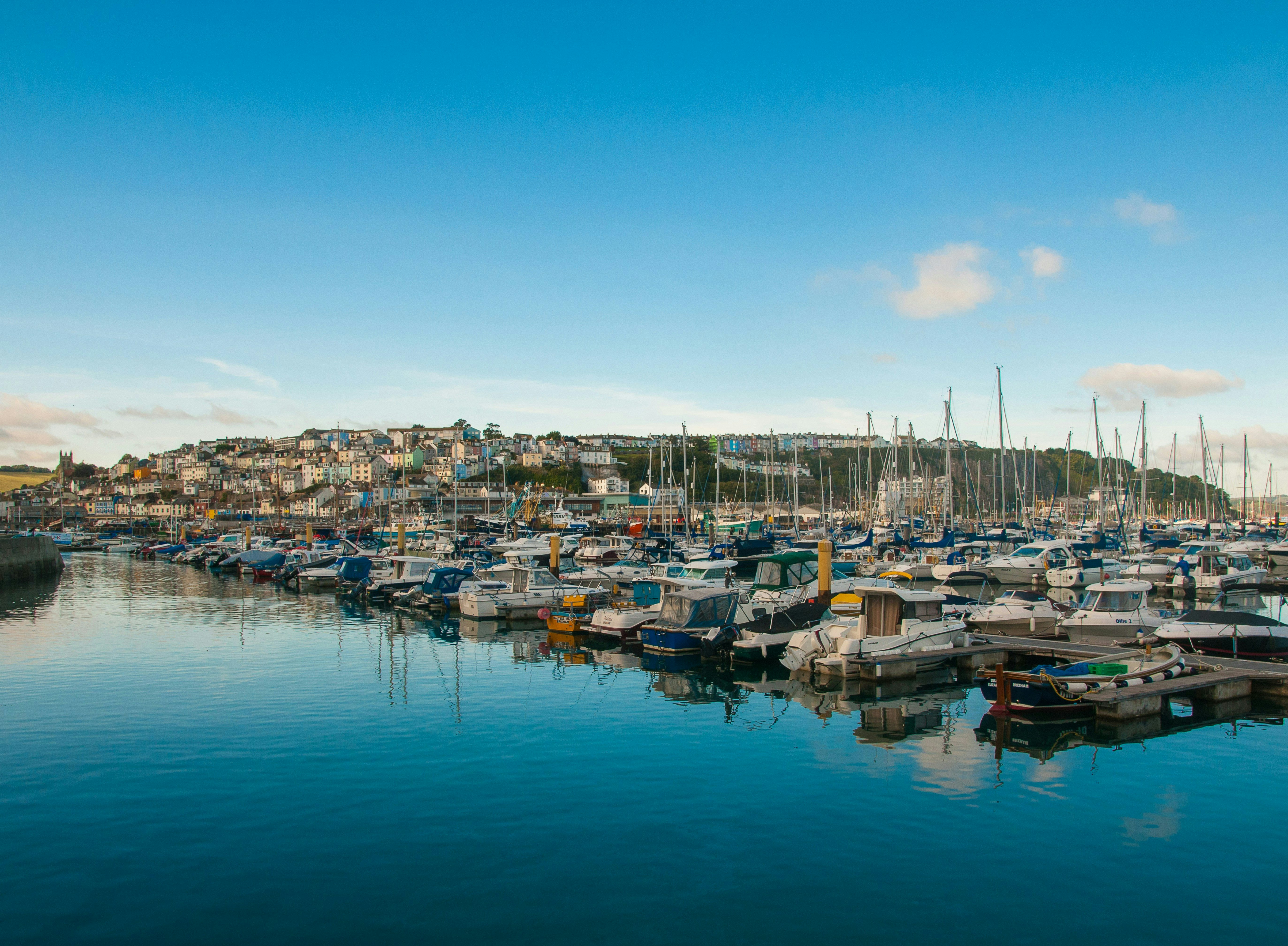 Caravan holidays in Brixham. Things to do on holiday South Devon. Brixham harbour