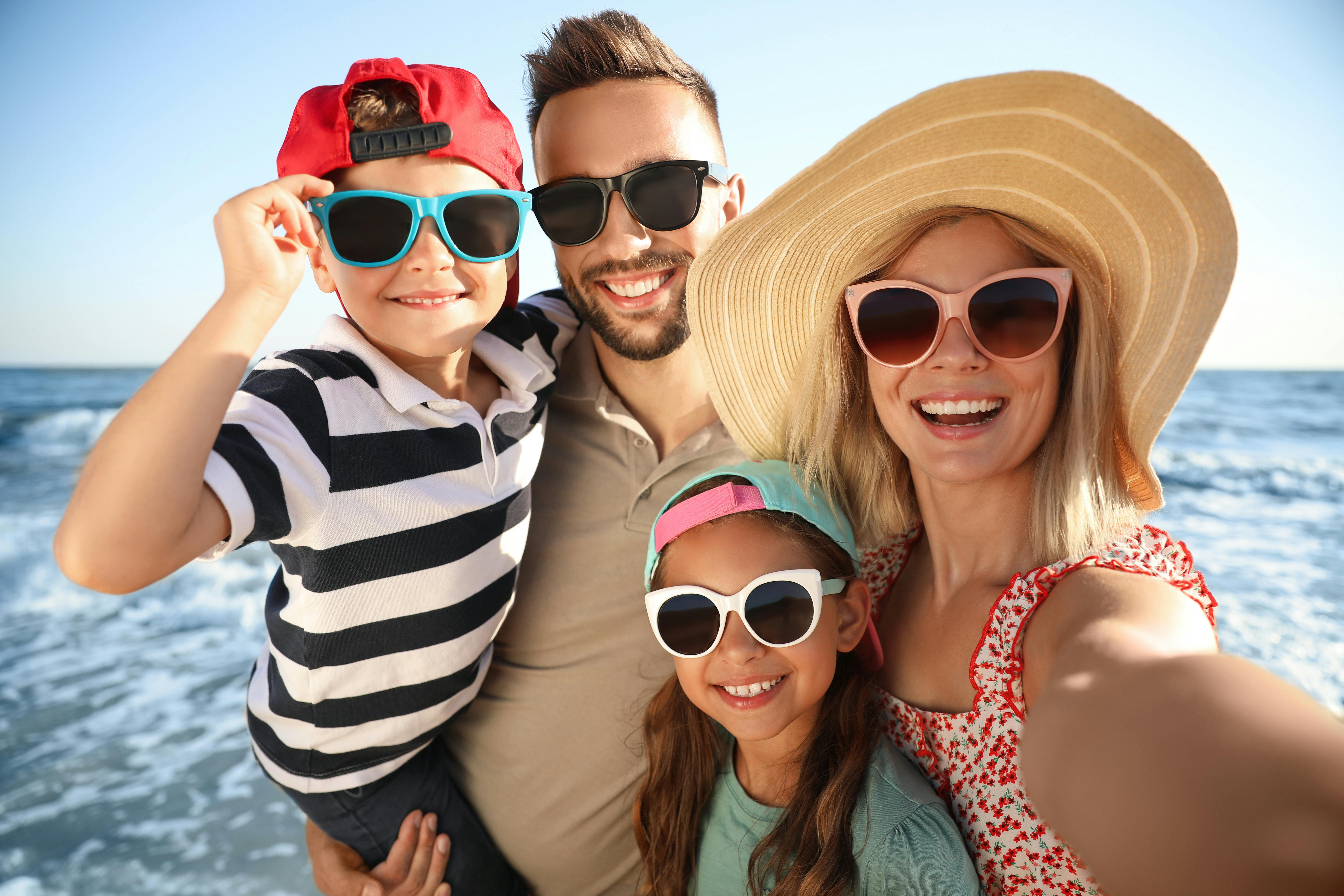 family on holiday