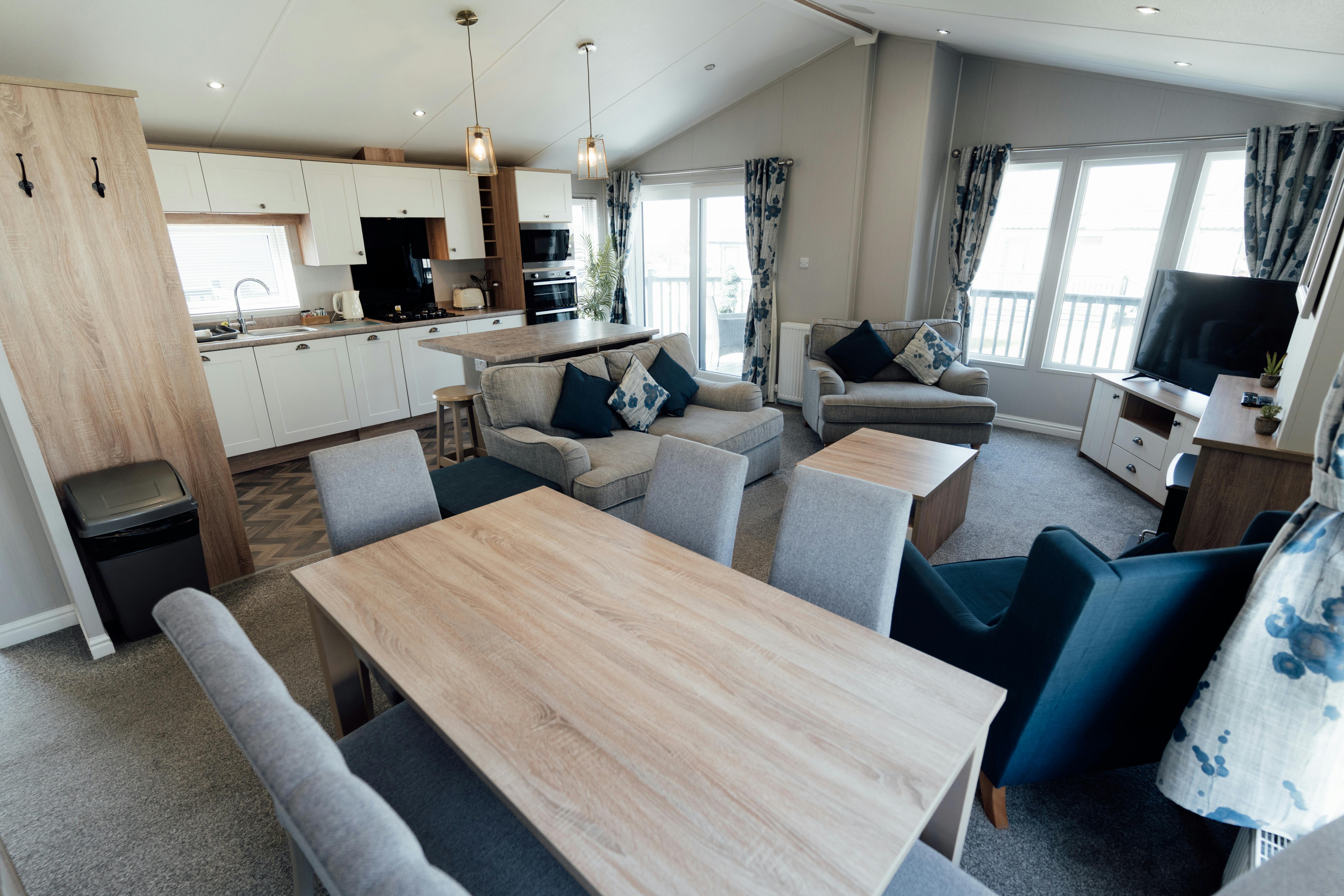 Living room 3 | 3 bed platinum hot tub lodge