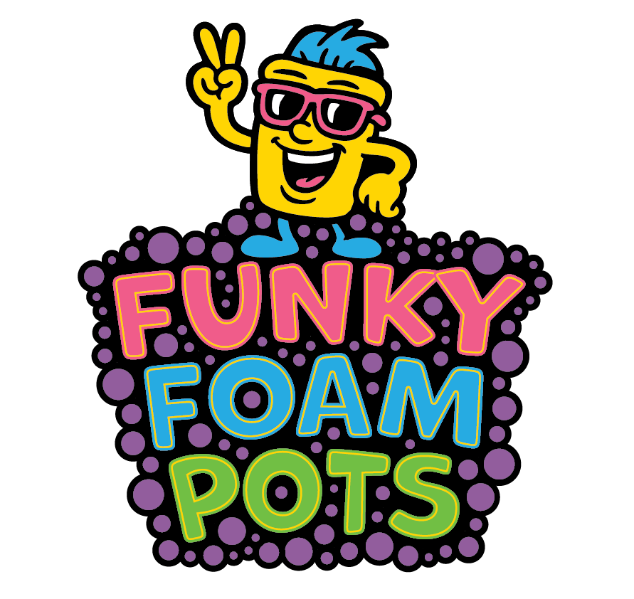 Funky Foam Pots