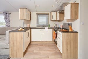 Kitchen ¦ Luxury pet friendly caravan in Brixham