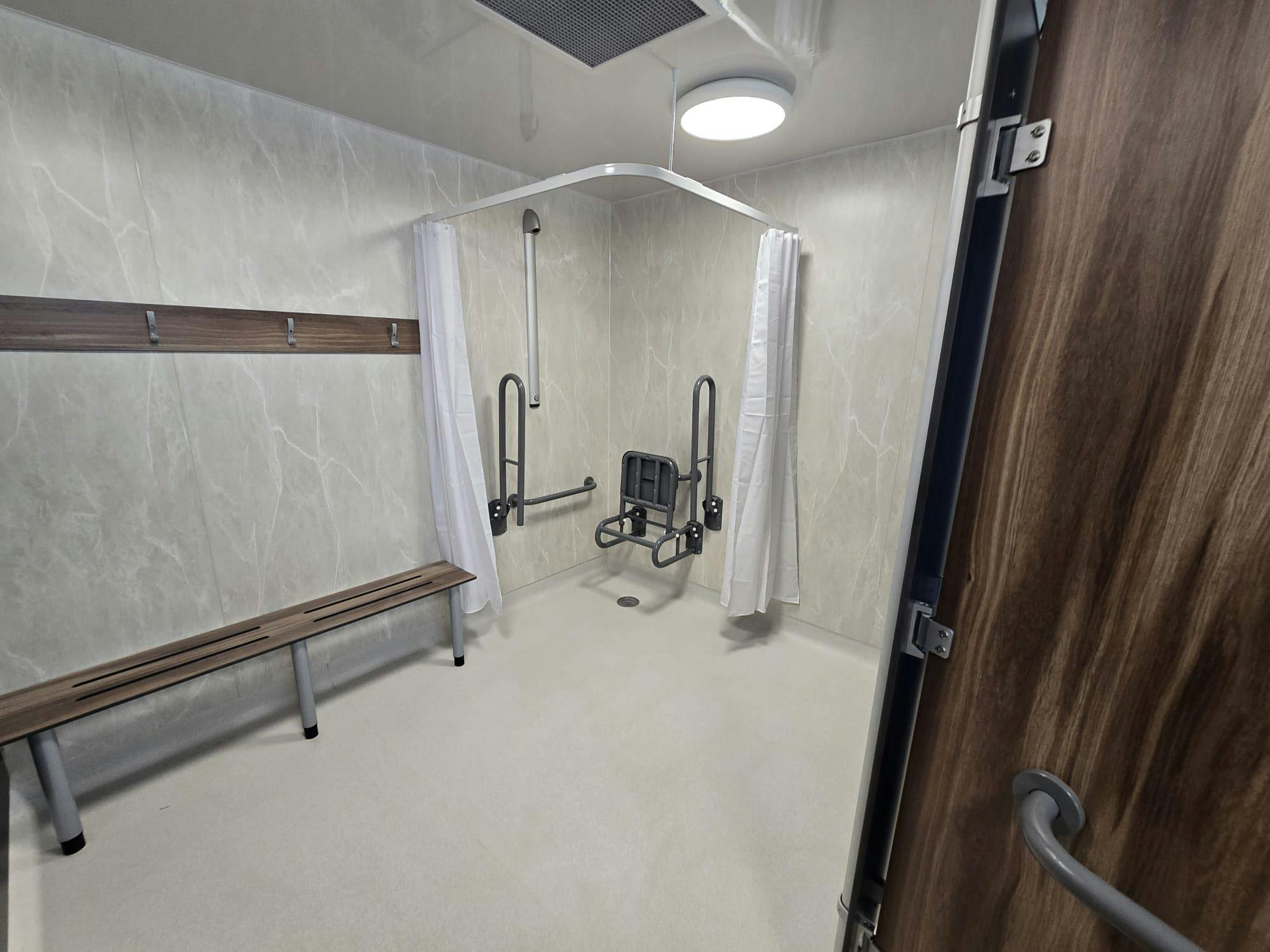 Shower Block | Wheelchair Friendly