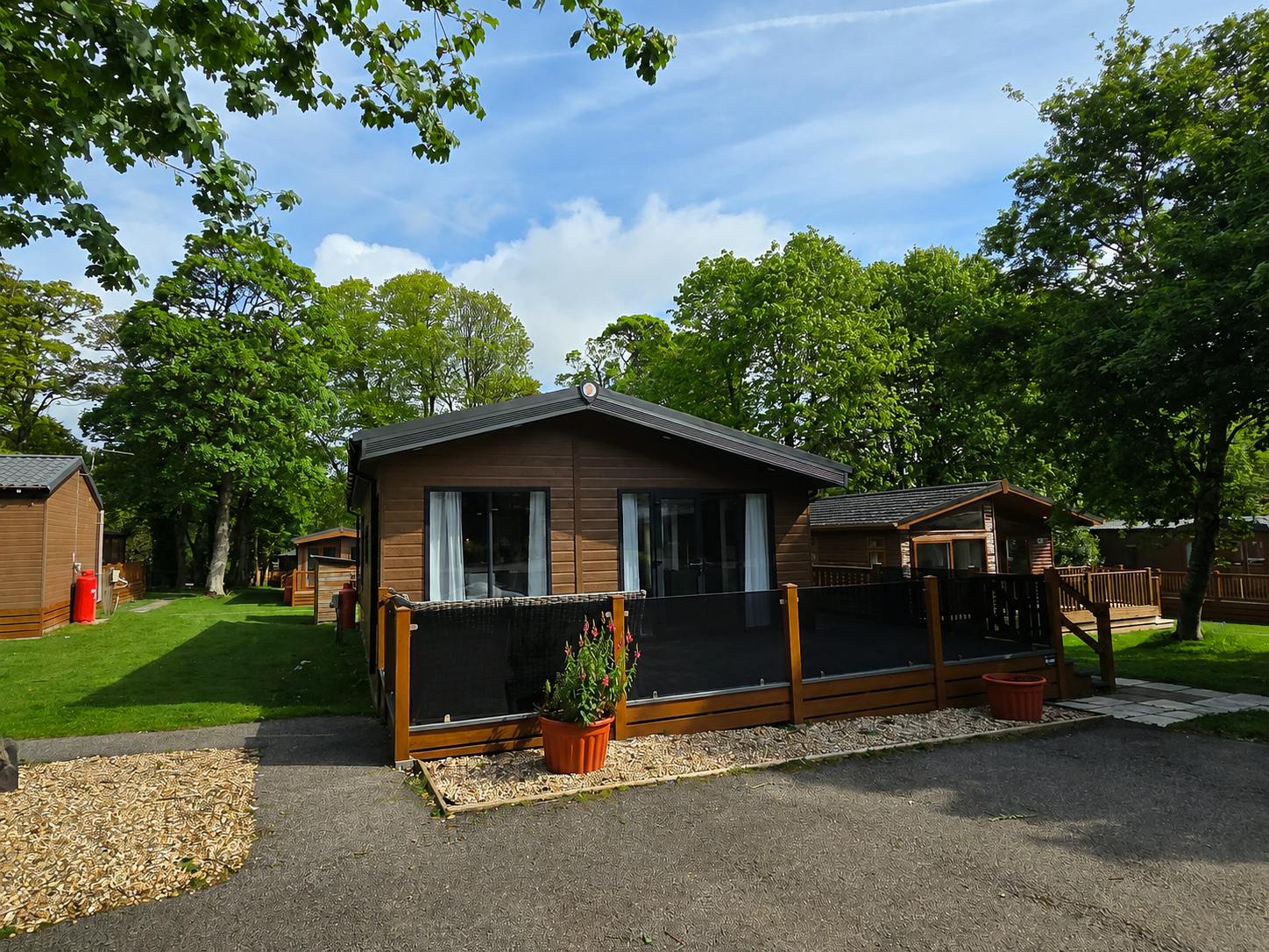 luxury lodge in Cornwall