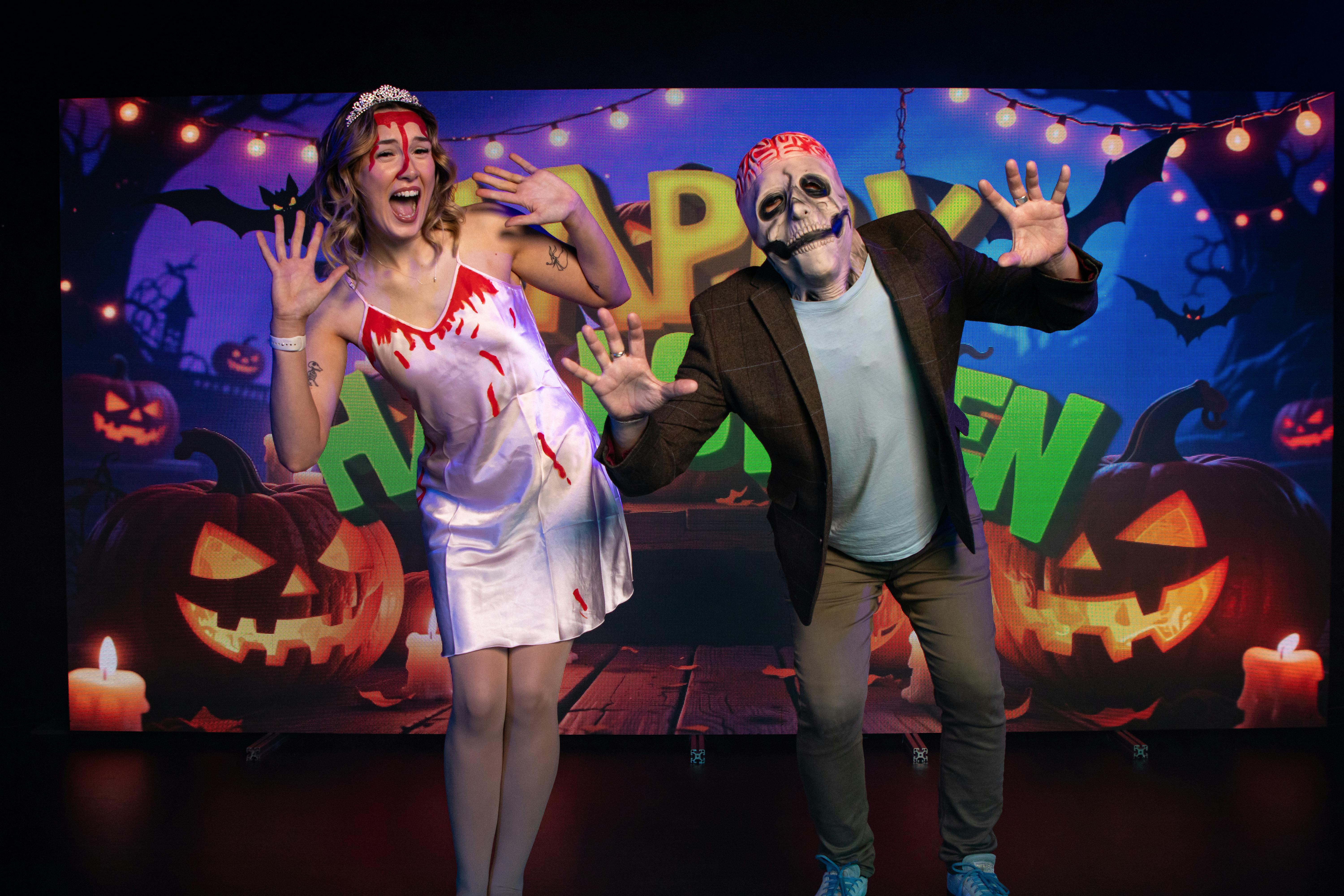 Halloween entertainment show