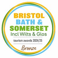 Bristol, Bath & Somerset Tourism Awards 2024 - 2026 - Bronze