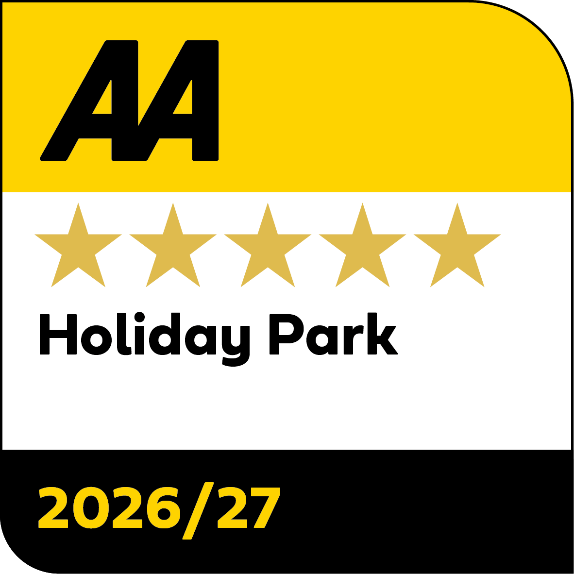 Llanrhidian Holiday Park - AA 5 star rating